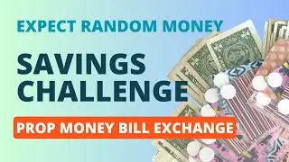 100 Envelopes Cash Savings Challenge💰| Prop Money Bill Exchange | Receive Random Money #savingmoney