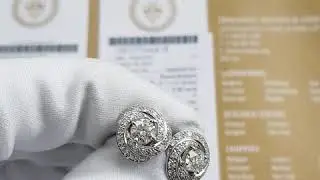 серьги в стиле 