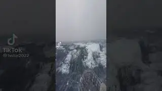 Ship hit by 20m high wave head on #shorts #trending #subscribe #like