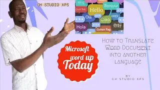 How to Translate Word Document into another language