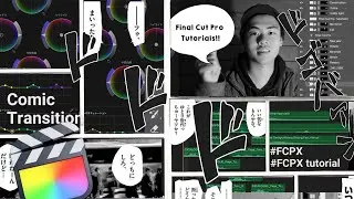 Comic Transition in FCPX tutorial!