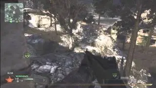MW2 SnD on Estate 10-1 w/M1014 gameplay/commentary (HD)