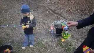 На рыбалке