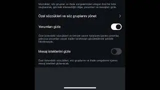 Instagram’da Yorumlarda Görünmesini İstemediğiniz Kelimeleri Engelleme / Gizleme