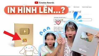MÌNH ĐÃ YÊU CẦU YOUTUBE IN MỘT THỨ... LÊN NÚT VÀNG???? (Ăn mừng...!?)