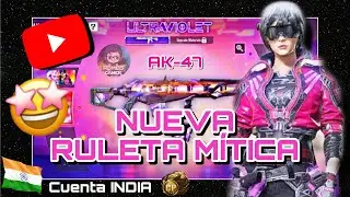 Nueva Ruleta AK-47 Mítica ULTRAVIOLET | Ruleta completa y mejorada | Gameplay | Cuenta de la India