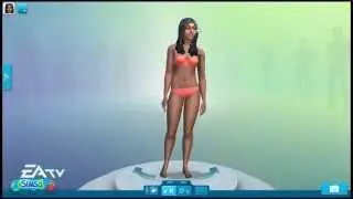 Редактор создания персонажа The Sims 4