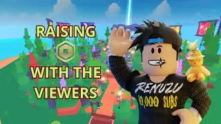 DAY 5 | ROBLOX 🔴| RAISING ROBUX WITH THE VIEWERS ON PLS DONATE 💸