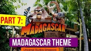 Universal Studios Singapore Tour - Part 7: Madagascar Theme Park