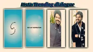 Insta trending dialogue video editing in Alight motion / Telugu Trending Dialogue Video Editing