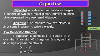 Capacitors & Capacitance