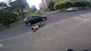 Imprudencia de Ciclista