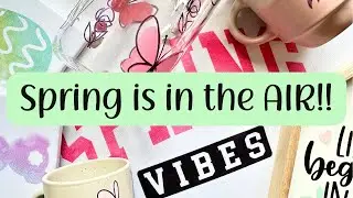 5 Easy Spring Cricut Crafts | Easter DIY Projects
