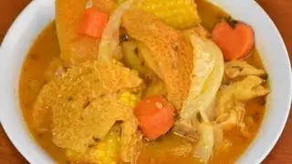 Sopa de mondongo Nicaraguense  - Caldo de menudo