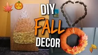 DIY Fall/Halloween Room Decor! Cute & Easy Autumn Decorations!