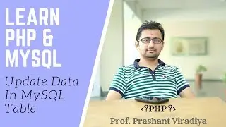 How to Update | Edit Records in Database using PHP MySQL Part-1 | PHP Tutorials in Gujarati