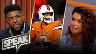 Russell Wilson open to taking vet minimum if released, are Steelers a good fit? | NFL | SPEAK