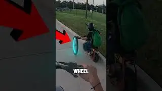 Bro stole my wheel mid-ride 💀