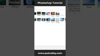 One Click Background Changing | Photoshop Tutorial