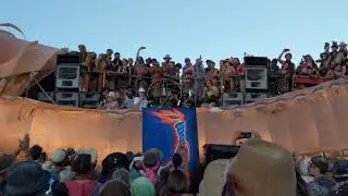 Alex Grey introduces Tool album Fear Inoculum at Burning Man 2019