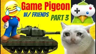 WINNING EVERY GAME IN THE FIRST ROUND | GamePigeon w/friends pt3 | loose change