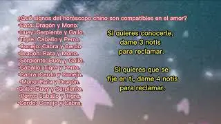 Signos del Horóscopo Chino compatibles en el amor