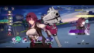 HIMEKO HERTA WITH DOT ACHERON DESTROYING NEW PURE FICTION 2.1-2 (MOBILE GAMEPLAY)