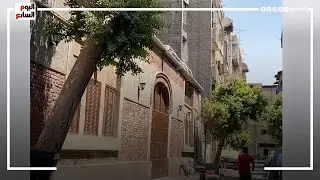 أم العروسة وفى بيتنا رجل والحفيد تم تصويرهم فى هذا المنزل