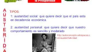 VALOR DE LA AUSTERIDAD: CONSTRUYENDO UNA SOCIEDAD DE VALORES