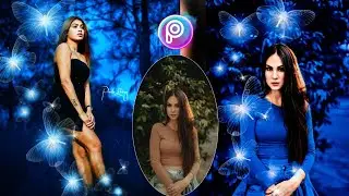 PicsArt Glowing Effect Photo Editing | New Concept Photo Editing | PicsArt Girl Photo Editing