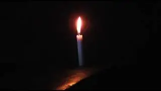 Realistic Candle BLACKSCREEN EFFECT{Film Stock FX}