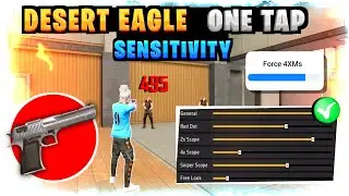 Desert Eagle Headshot sensitivity 🔥 || Free fire headshot setting in tamil || OB46 Update free fire
