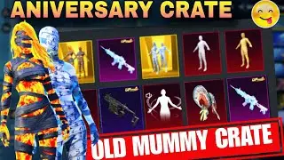 Bgmi New Anniversary Crate Opening | Mummy Set Crate Opening And Mummy M416 | Bgmi New Update Event