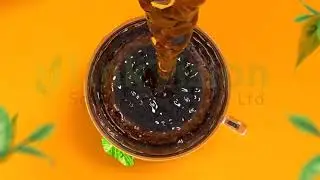 "High Level Black Tea" Motion Graphics Video. Link Vision Animation