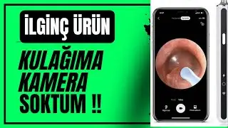 İLGİNÇ ÜRÜN! KAMERALI KULAK TEMİZLEME CİHAZI / KULAK TEMİZLEME ALETİ İNCELEME