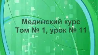 МЕДИНСКИЙ КУРС (Том 1 Урок 11)