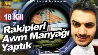 UÇAN KUŞA AWM İLE ATEŞ ETTİK / PUBGMobile!..