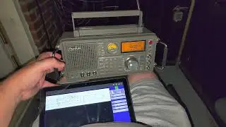 Northwood Radio UK Weather fax station rough decode on the Android tablet app 4610 kHz USB SW