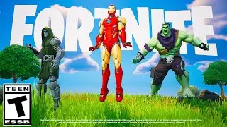 NOVA TEMPORADA DA MARVEL no Fortnite (Temporada 4 Marvel)