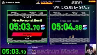 NWC: NES Edition Mario Master Speedrun in 5:03.70