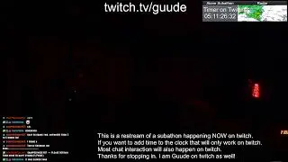 Twitch Subathon Currently Live on twitch.tv/guude