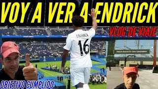 VIAJO a MADRID para ver a ENDRICK el dia de su PRESENTACIÓN vlog del VIAJE