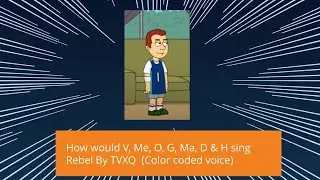 How would V, Me, O, G, Ma, D & H sing Rebel By TVXQ  (Color coded voice)