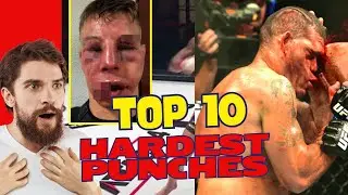 Top 10 Hardest Punches of All Time - Best of UFC, MMA, BOXING!