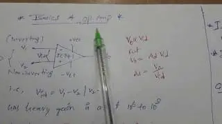 Basics of Op-amp and Ideal Characteristics | Electronics Lab Tutorials