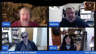 Talking Crit w/ Bad Mike & Tenkar, Special Guests Mike & Liz Stewart