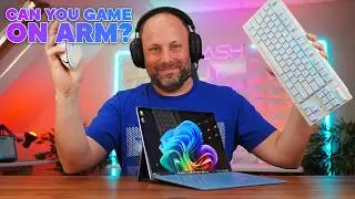 We Tried Gaming on The Surface Pro 11 (Windows ARM using the new snapdragon)