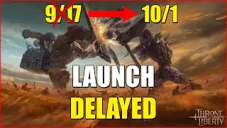 Throne & Liberty Delayed Launch | October Release