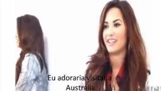 Demi Lovato respondendo algumas perguntas para o New.Music.Live (LEGENDADO) -