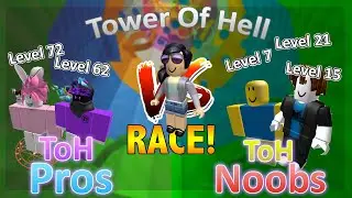 ToH PROS VS ToH NOOBS in Tower of Hell!